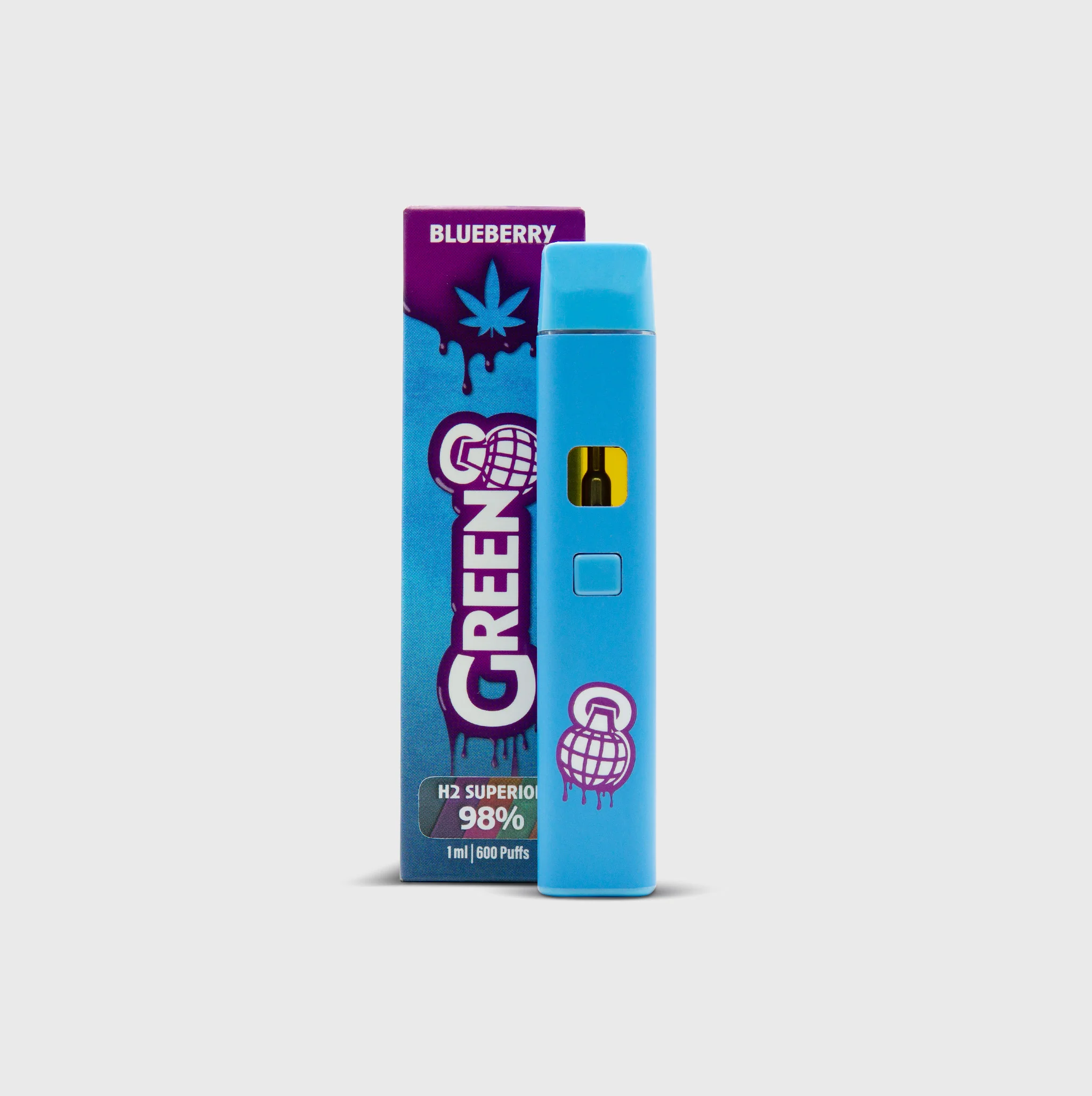 Green8 - Blueberry H2 Vape