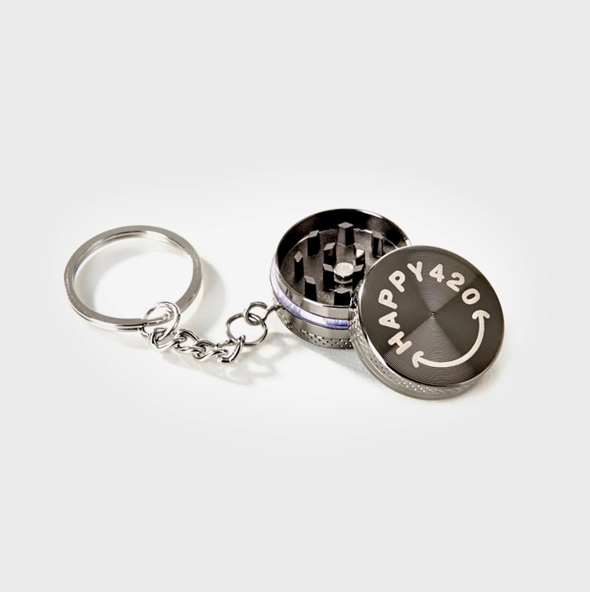 Happy420 Keychain Grinder