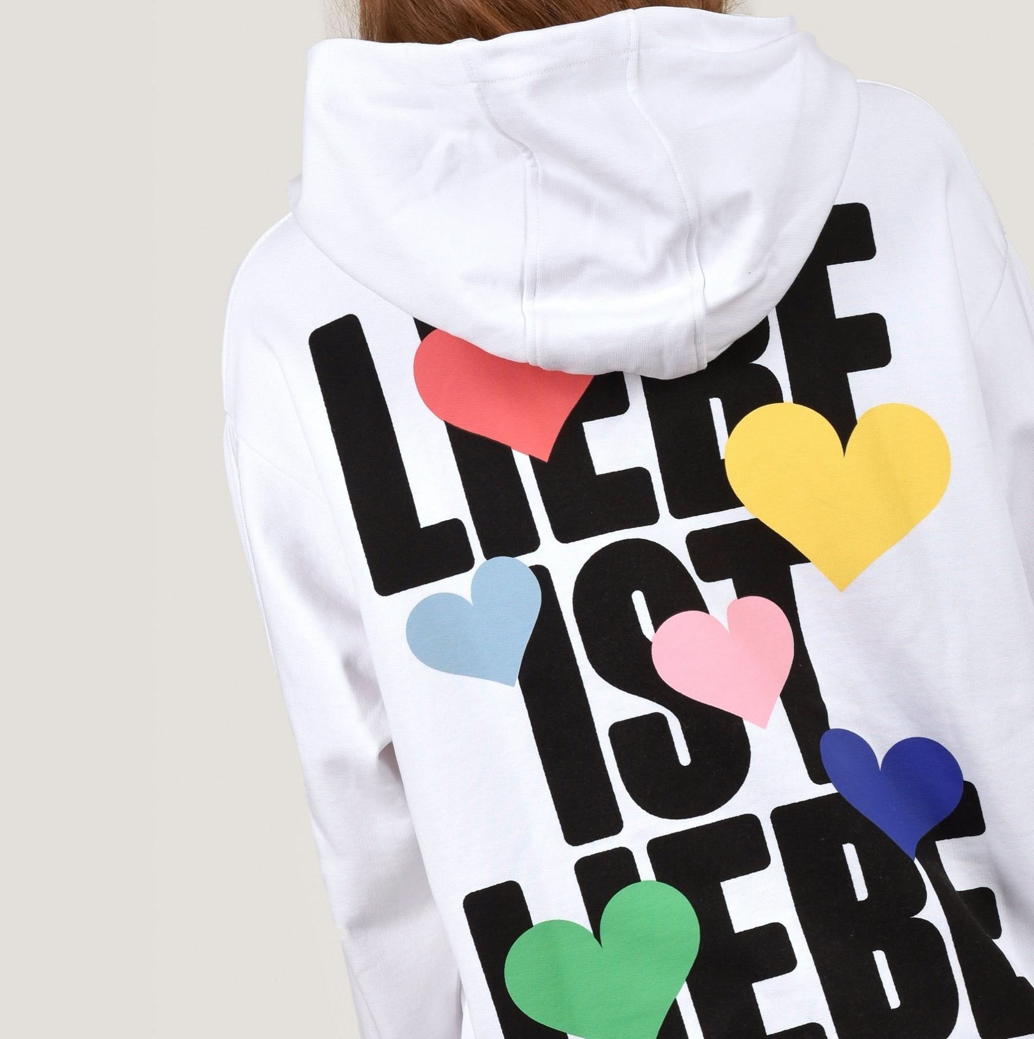 LIEBE IST LIEBE H – White oversize - Image 3