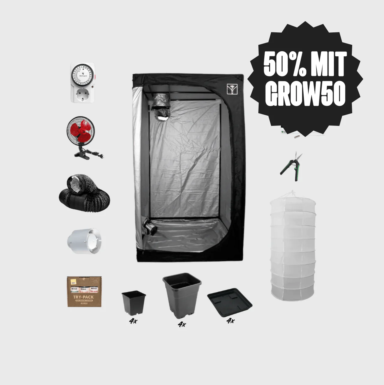 Happy420 Growbox Komplettset